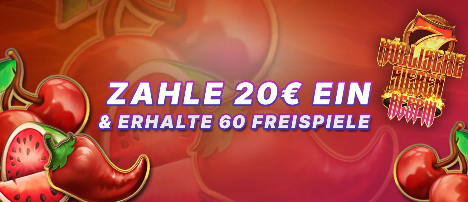 Freispiele für Höllische Sieben Respin